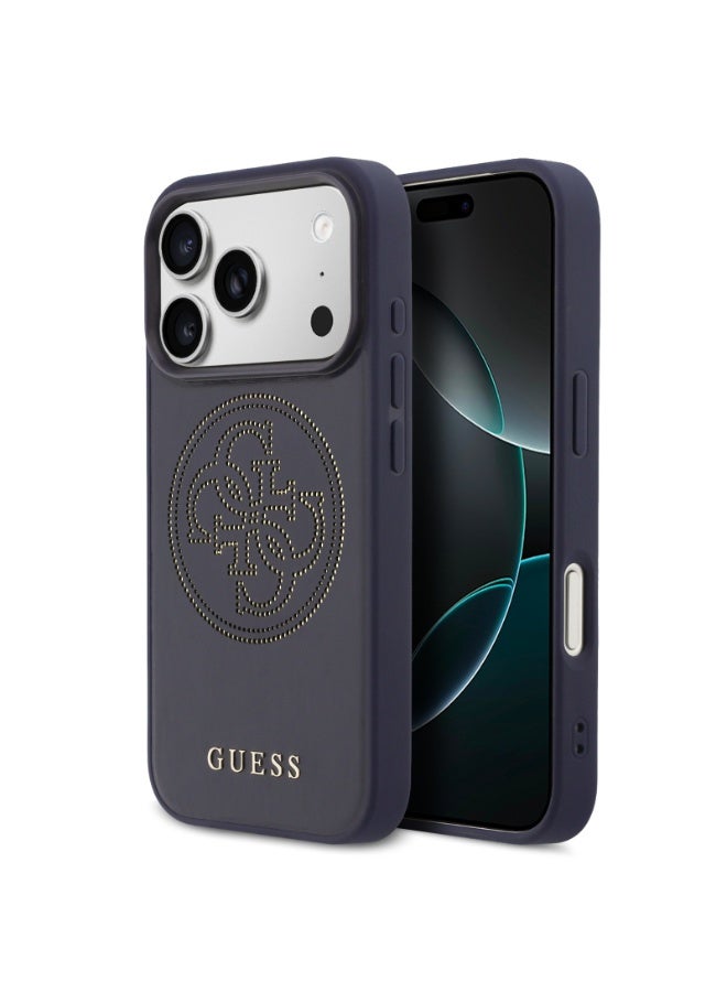 جس غطاء آيفون 17 برو ماکس من جلد PU مع دعم MagSafe، حماية من السقوط، خفيف الوزن، قبضة مريحة، وسهل التركيب (Snap-on) - Image 1